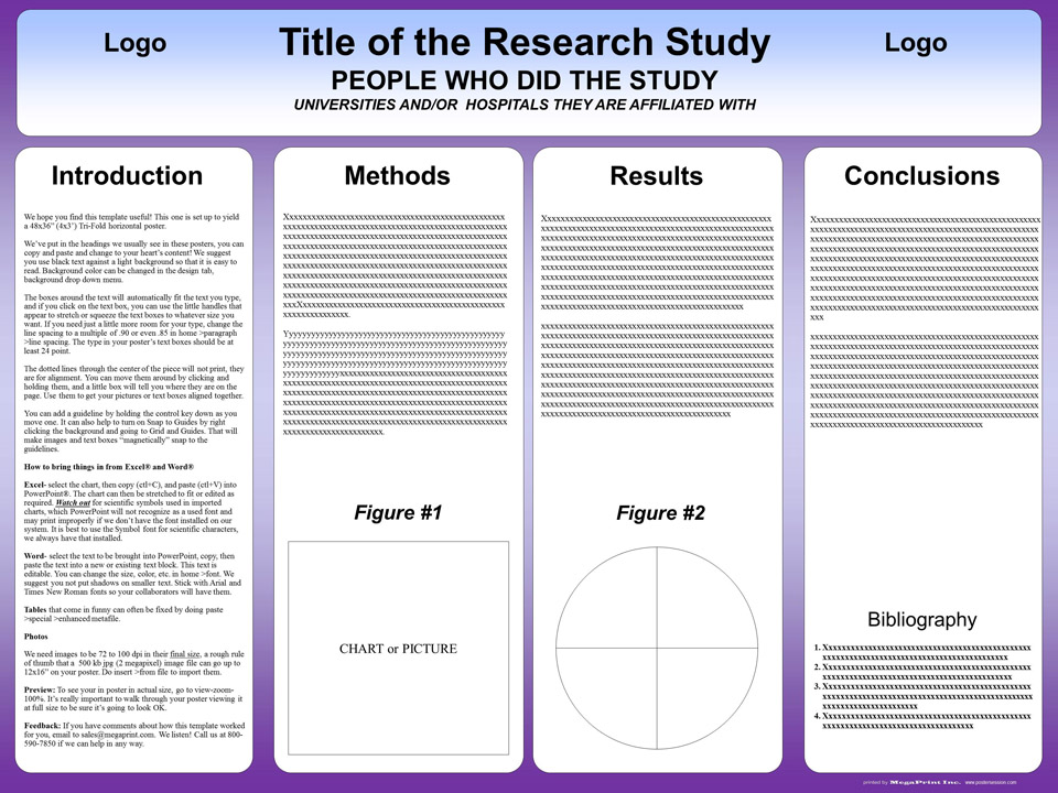  Free  Powerpoint Scientific  Research  Poster  Templates  for 